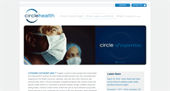 Desktop Screenshot of circle-health.org
